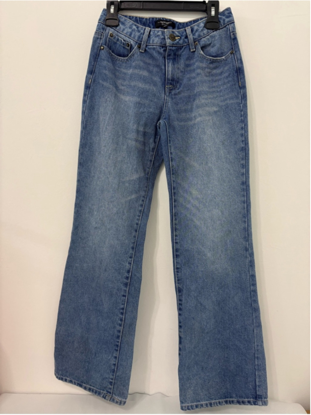 Ed Hardy Tattoo Graphic Wide Leg Jeans Sz 26 Light Wash EUC #309 - Picture 2 of 14